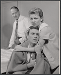 Frank Silvera, Vivian Blaine and unidentified in the stage production A Hatful of Rain