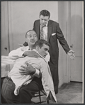 Frank Silvera, Harry Guardino and unidentified in the stage production A Hatful of Rain