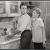 Vivian Blaine and unidentified in the stage production A Hatful of Rain