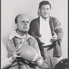 Dick Van Patten and Simon Oakland in the stage production Have I Got a Girl for You!