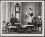 Earl Montgomery and Lucille Patton in the stage production Heavenly Twins