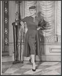 Faye Emerson in the stage production Heavenly Twins