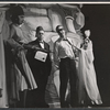 John McGiver, Tom Poston, and Sherry Britton in the stage production Drink to Me Only