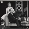 Georgann Johnson and Tom Poston in the stage production Drink to Me Only