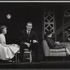 Georgann Johnson, Tom Poston, and Leona Powers in the stage production Drink to Me Only