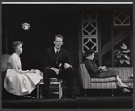 Georgann Johnson, Tom Poston, and Leona Powers in the stage production Drink to Me Only