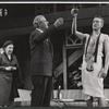 Leona Powers, Cameron Prud'homme, and Tom Poston in the stage production Drink to Me Only