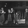 Undine Forrest, Sherry Britton, John McGiver, Cameron Prud'homme and unidentified in the stage production Drink to Me Only