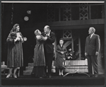 Undine Forrest, Sherry Britton, John McGiver, Cameron Prud'homme and unidentified in the stage production Drink to Me Only