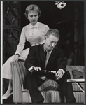 Georgann Johnson and Tom Poston in the stage production Drink to Me Only