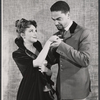 Jan Farrand and Earle Hyman in the stage production The Duchess of Malfi