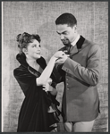 Jan Farrand and Earle Hyman in the stage production The Duchess of Malfi