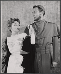 Jan Farrand and Hurd Hatfield in the stage production The Duchess of Malfi