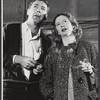Kate Reid and unidentified in rehearsal for the stage production Dylan