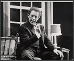 Alec Guinness in the stage production Dylan