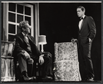 Alec Guinness and James Ray in the stage production Dylan