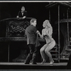 ames Ray, Alec Guinness, and Louisa Cabot in the stage production Dylan