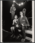 Ragan Courtney, Jean Waldo Beck, C. C. Courtney and John Bergeron [at piano] in the stage production Earl of Ruston