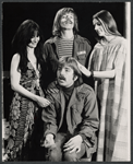 Bonnie Guidry, C. C. Courtney, Lynda Lawley and Ragan Courtney [seated] in the stage production Earl of Ruston