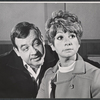 Tom Bosley and Barbara Minkus in rehearsal for the stage production The Education of Hyman Kaplan