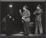 Wallace Engelhardt, Tom Bosley and David Gold in the stage production The Education of Hyman Kaplan