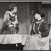 Barbara Minkus and Mimi Sloan in the stage production The Education of Hyman Kaplan