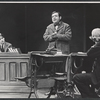 Tom Bosley [center] and unidentified others in the stage production The Education of Hyman Kaplan