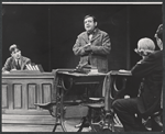Tom Bosley [center] and unidentified others in the stage production The Education of Hyman Kaplan