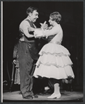 Tom Bosley and Barbara Minkus in the stage production The Education of Hyman Kaplan