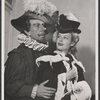 Publicity photograph of José Ferrer and Arlene Dahl in the stage production Cyrano de Bergerac