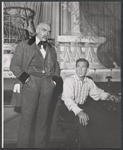 Lorne Greene and José Ferrer in the stage production Edwin Booth