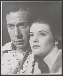 José Ferrer and Lois Smith in the stage production Edwin Booth