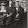 Publicity photo of Stephen Franken and José Ferrer in the stage production Edwin Booth