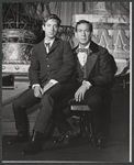 Publicity photo of Stephen Franken and José Ferrer in the stage production Edwin Booth