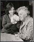 Kathryn Baumann and Anne Ives in the 1970 production of The Effect of Gamma Rays on Man-in-the-Moon Marigolds