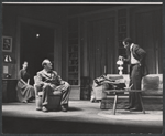 Phyllis Love, Karl Malden, and Lloyd Richards in the stage production The Egghead