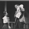 Phyllis Love and Karl Malden in the stage production The Egghead