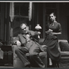 Karl Malden and Phyllis Love in the stage production The Egghead