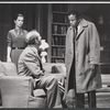 Phyllis Love, Karl Malden, and Lloyd Richards in the stage production The Egghead.