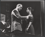 Karl Malden and Phyllis Love in the stage production The Egghead