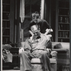 Karl Malden and Phyllis Love in the stage production The Egghead