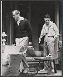 Karl Malden and Nicholas Pryor in the stage production The Egghead