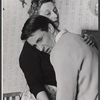 Alison Leggatt and Robert Stephens in the stage production Epitaph for George Dillon