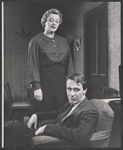 Alison Leggatt and Robert Stephens in the stage production Epitaph for George Dillon