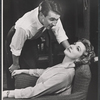 Robert Stephens and Eileen Herlie in the stage production Epitaph for George Dillon