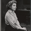 Eileen Herlie in the stage production Epitaph for George Dillon