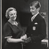 Alison Leggatt and James Valentine in the stage production Epitaph for George Dillon