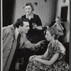 Robert Stephens, Alison Leggatt and Avril Elgar in the stage production Epitaph for George Dillon