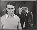 Robert Stephens, Alison Leggatt and unidentified in the stage production Epitaph for George Dillon
