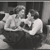Eileen Herlie and Robert Stephens in the stage production Epitaph for George Dillon